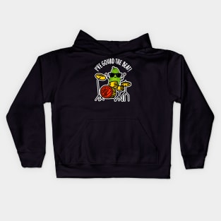 I've Gourd The Beat Cute Drummer Veggie Pun Kids Hoodie